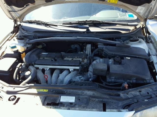 YV1SW64A242393100 - 2004 VOLVO V70 SILVER photo 7