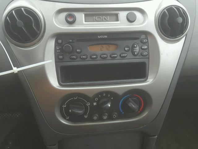 1G8AJ52F74Z206721 - 2004 SATURN ION LEVEL SILVER photo 9