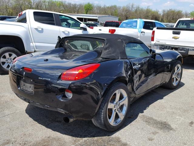 1G2MB33B36Y100490 - 2006 PONTIAC SOLSTICE BLACK photo 4