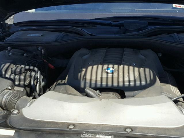 WBAHL83597DT09918 - 2007 BMW 7 SERIES BLACK photo 7
