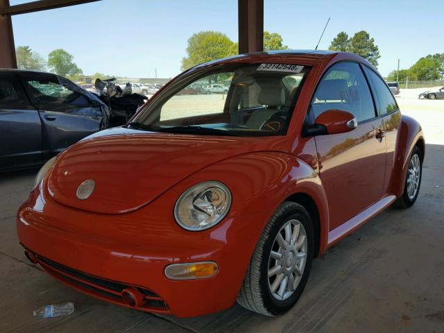 3VWCK31C84M412152 - 2004 VOLKSWAGEN NEW BEETLE ნარინჯისფერი ფოტო 2