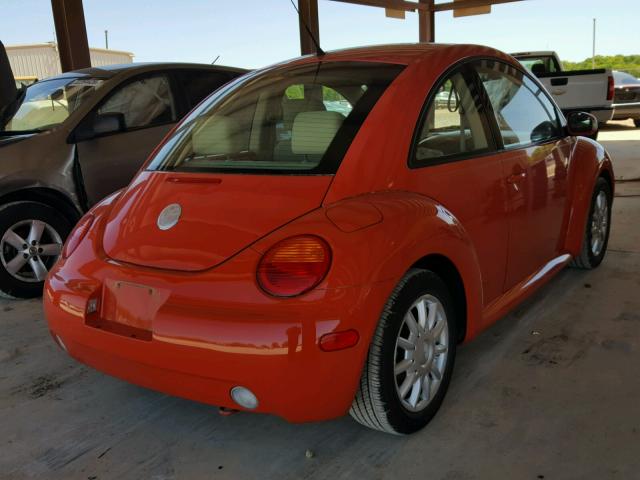 3VWCK31C84M412152 - 2004 VOLKSWAGEN NEW BEETLE ნარინჯისფერი ფოტო 4
