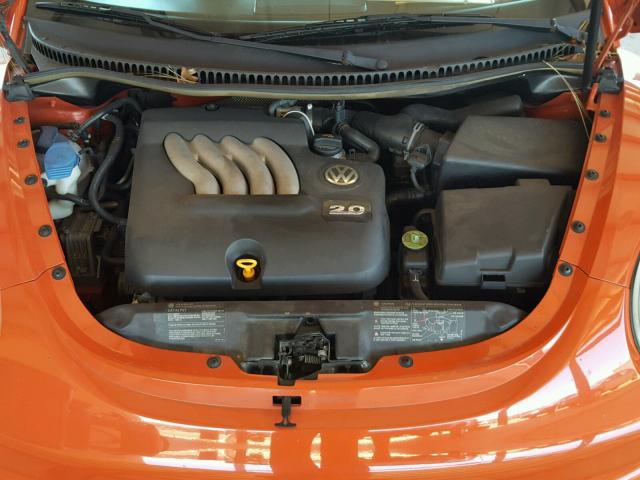 3VWCK31C84M412152 - 2004 VOLKSWAGEN NEW BEETLE ნარინჯისფერი ფოტო 7