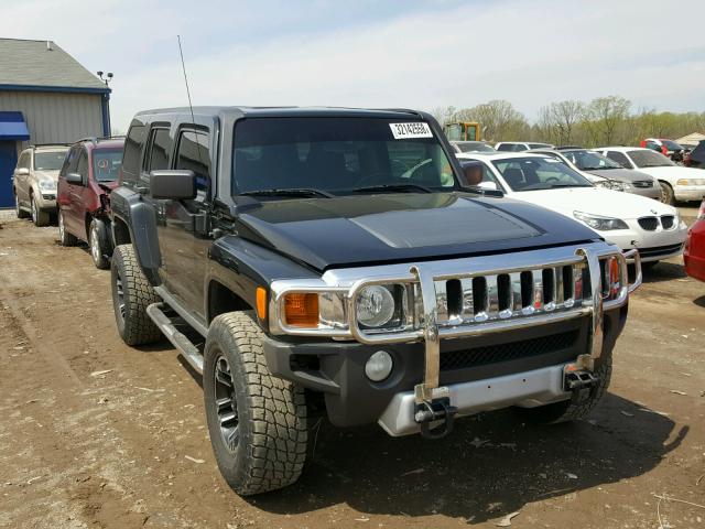 5GTEN13E298136187 - 2009 HUMMER H3 BLACK photo 1