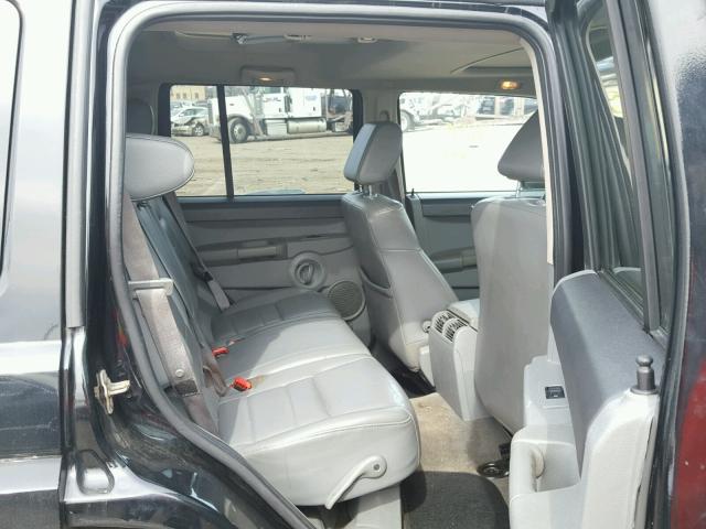 1J8HG48K66C268840 - 2006 JEEP COMMANDER 黑色 照片 6