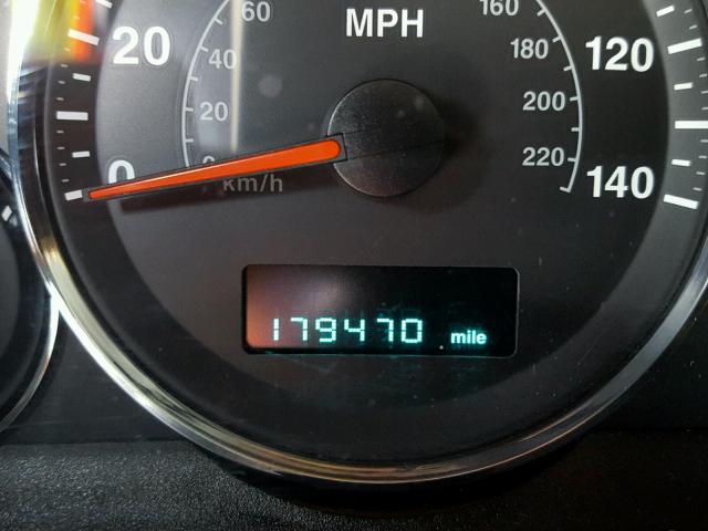 1J8HG48K66C268840 - 2006 JEEP COMMANDER 黑色 照片 8