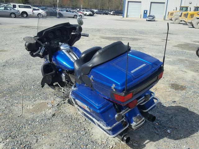 1HD1FC41X8Y684803 - 2008 HARLEY-DAVIDSON FLHTCUI BLUE photo 3