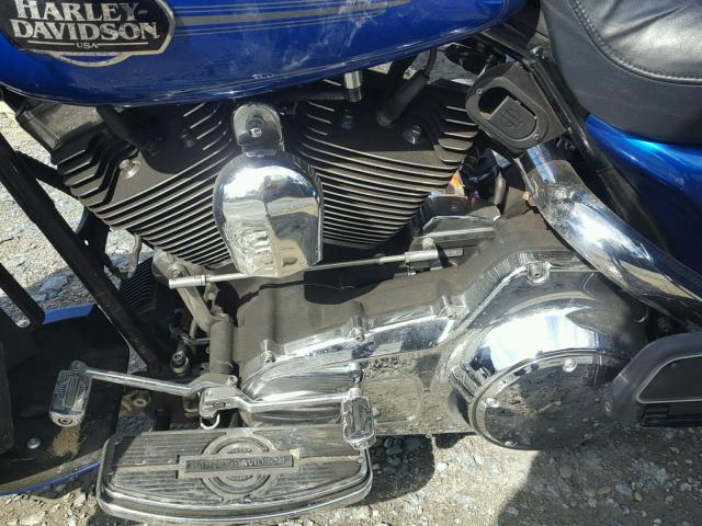 1HD1FC41X8Y684803 - 2008 HARLEY-DAVIDSON FLHTCUI BLUE photo 7