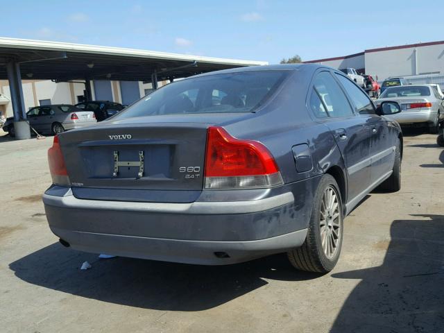 YV1RS58D932250362 - 2003 VOLVO S60 2.4T GRAY photo 4