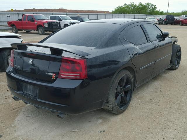 2B3LA73W36H369590 - 2006 DODGE CHARGER SR BLACK photo 4