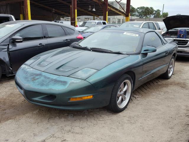 2G2FV22P9P2201040 - 1993 PONTIAC FIREBIRD F GREEN photo 2