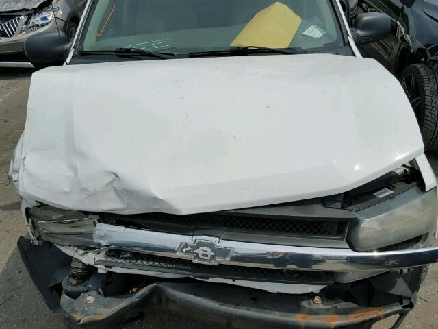 1GNDS13S782218085 - 2008 CHEVROLET TRAILBLAZE WHITE photo 7