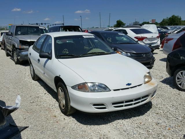 1G1JC524917333825 - 2001 CHEVROLET CAVALIER B WHITE photo 1