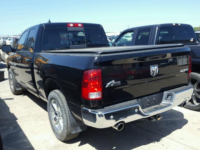 1C6RR7GMXES279569 - 2014 RAM 1500 SLT BLACK photo 3