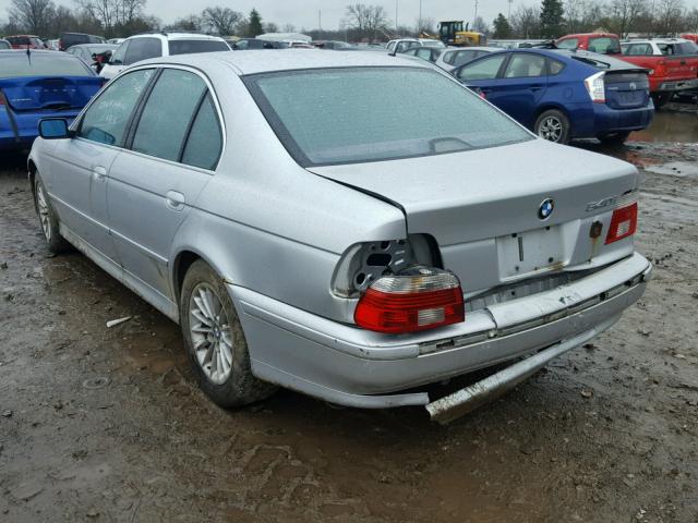 WBADN63493GN89255 - 2003 BMW 540 I AUTO SILVER photo 3