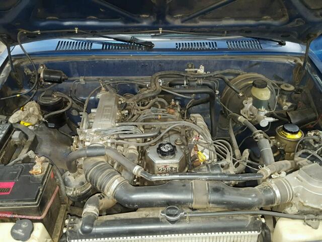 4TARN01P9RZ167322 - 1994 TOYOTA PICKUP 1/2 BLUE photo 7