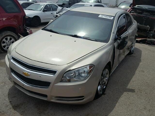 1G1ZC5EB4AF254226 - 2010 CHEVROLET MALIBU 1LT 金色 照片 2