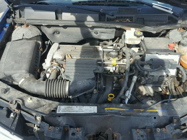 1G8AN12F84Z206871 - 2004 SATURN ION LEVEL BLUE photo 7
