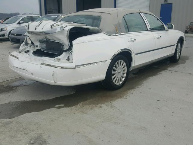 1LNHM81W85Y646173 - 2005 LINCOLN TOWN CAR S WHITE photo 4