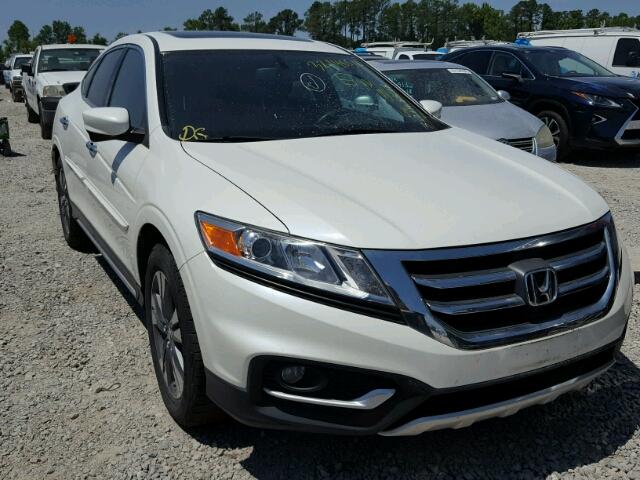 5J6TF1H39DL002649 - 2013 HONDA CROSSTOUR WHITE photo 1