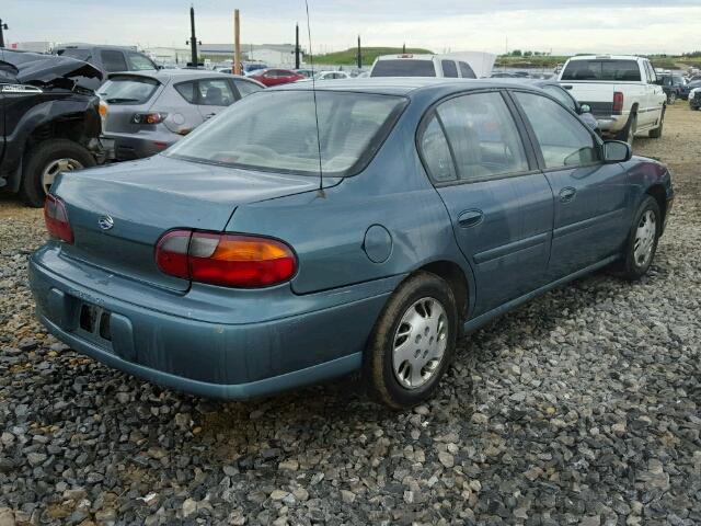 1G1ND52M9WY181996 - 1998 CHEVROLET MALIBU BLUE photo 4