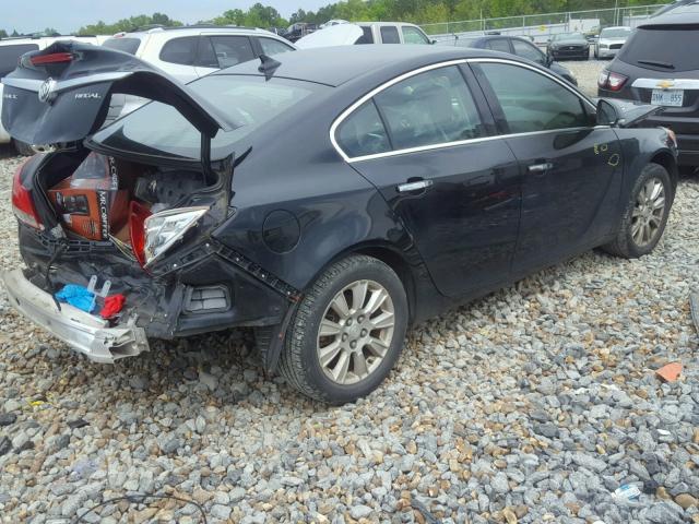 2G4GS5ER2D9137221 - 2013 BUICK REGAL PREM BLACK photo 4