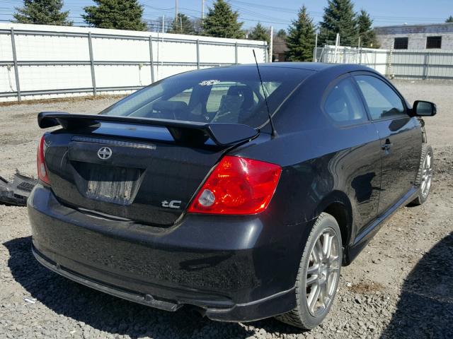 JTKDE177970179976 - 2007 TOYOTA SCION TC 黑色 照片 4