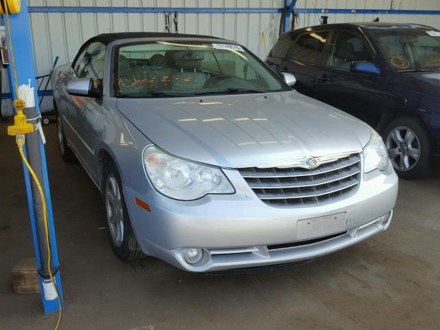 1C3LC65M68N264264 - 2008 CHRYSLER SEBRING LI SILVER photo 1