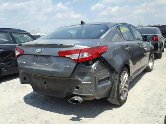 5XXGR4A66DG202246 - 2013 KIA OPTIMA SX GRAY photo 4