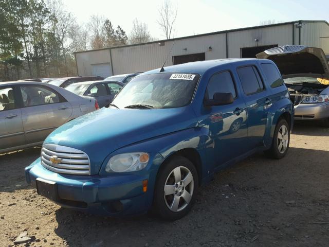 3GNCA13B39S525063 - 2009 CHEVROLET HHR LS TURQUOISE photo 2