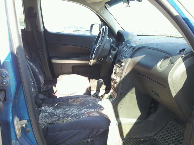 3GNCA13B39S525063 - 2009 CHEVROLET HHR LS TURQUOISE photo 5