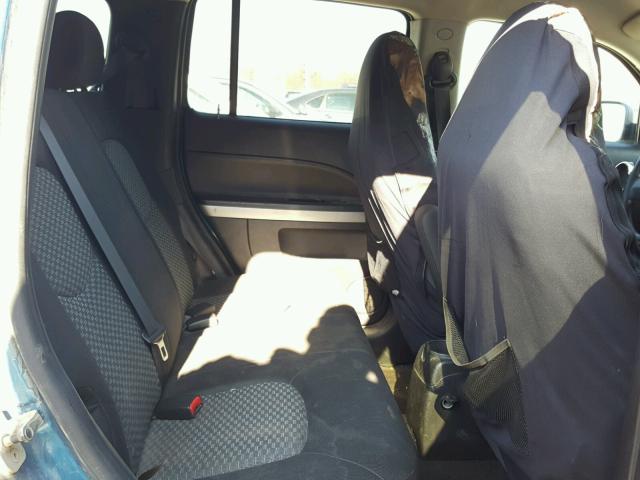 3GNCA13B39S525063 - 2009 CHEVROLET HHR LS TURQUOISE photo 6