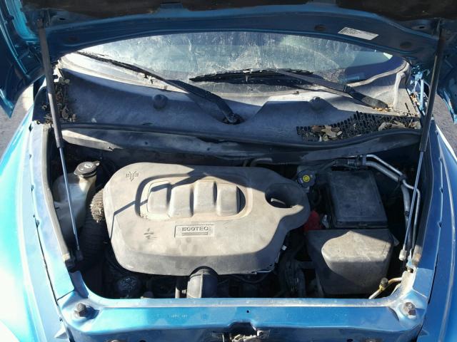 3GNCA13B39S525063 - 2009 CHEVROLET HHR LS TURQUOISE photo 7