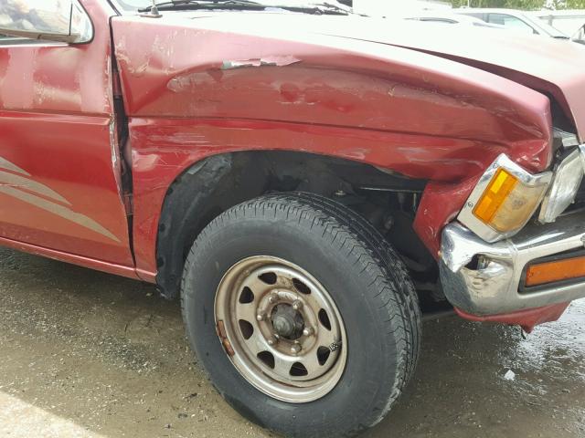 1N6SD11S0SC336328 - 1995 NISSAN TRUCK E/XE RED photo 9