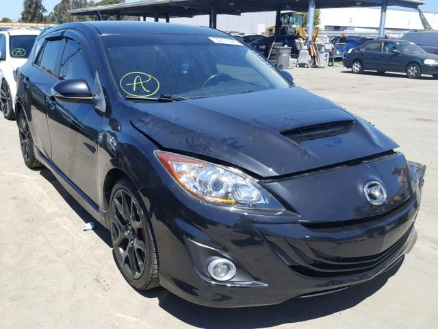 JM1BL1L40C1523764 - 2012 MAZDA SPEED 3 BLACK photo 1