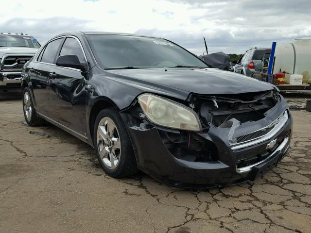 1G1ZH57B48F168701 - 2008 CHEVROLET MALIBU 1LT 黑色 照片 1