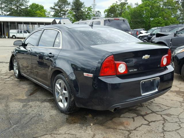 1G1ZH57B48F168701 - 2008 CHEVROLET MALIBU 1LT 黑色 照片 3