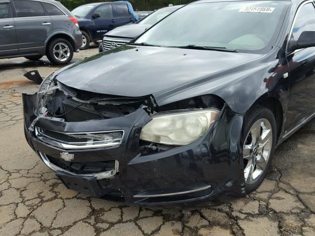 1G1ZH57B48F168701 - 2008 CHEVROLET MALIBU 1LT 黑色 照片 9