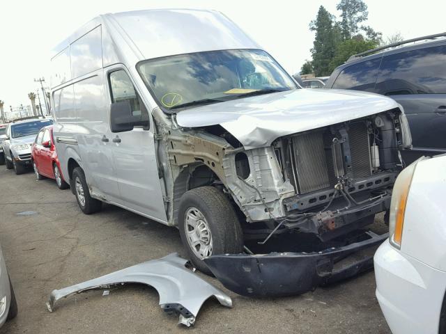 1N6AF0LY9DN105176 - 2013 NISSAN NV 2500 SILVER photo 1