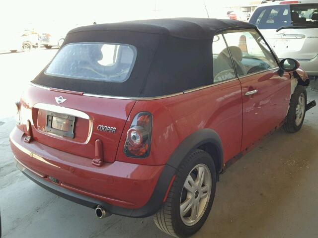 WMWRF33425TF61019 - 2005 MINI COOPER RED photo 4