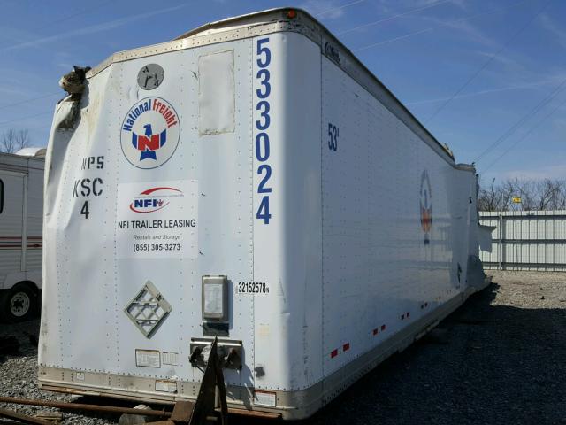 1GRAA06243D401791 - 2003 GREAT DANE TRAILER 53 TRAILER WHITE photo 3