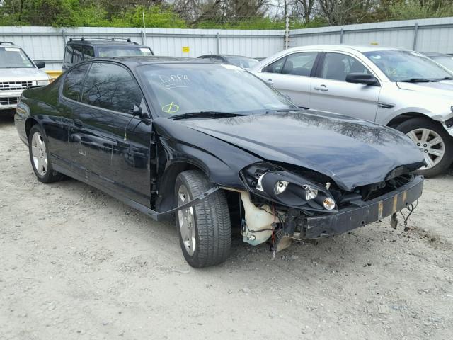 2G1WJ15K669160396 - 2006 CHEVROLET MONTE CARL BLACK photo 1