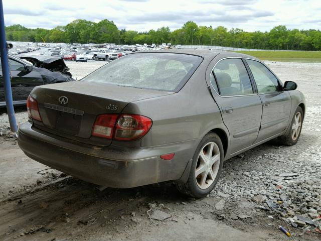 JNKDA31A93T117665 - 2003 INFINITI I35 GRAY photo 4