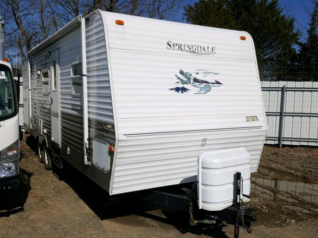 4YDT267216N128032 - 2006 KEYSTONE SPRINTER WHITE photo 1