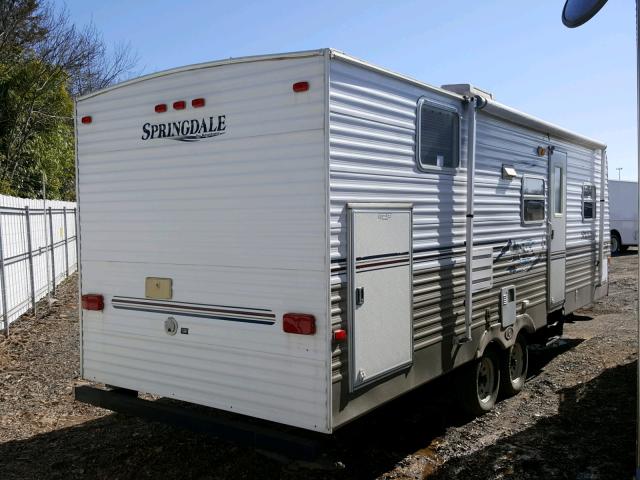 4YDT267216N128032 - 2006 KEYSTONE SPRINTER WHITE photo 4