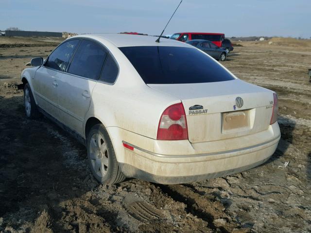 WVWTH63B03P035171 - 2003 VOLKSWAGEN PASSAT GLX 白色 照片 3