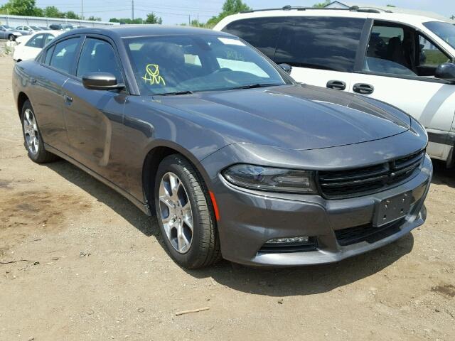 2C3CDXJG9GH238056 - 2016 DODGE CHARGER SX GRAY photo 1