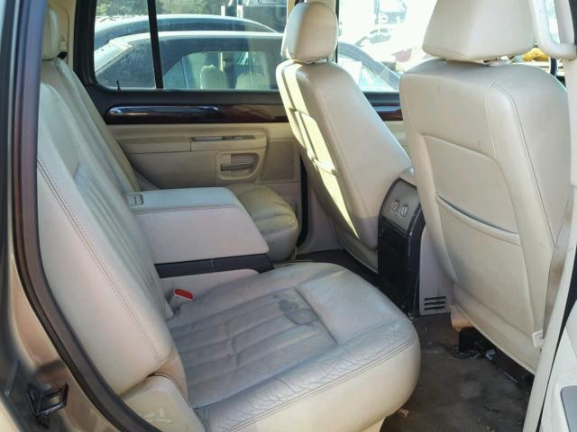 5LMEU78H33ZJ11440 - 2003 LINCOLN AVIATOR TAN photo 6