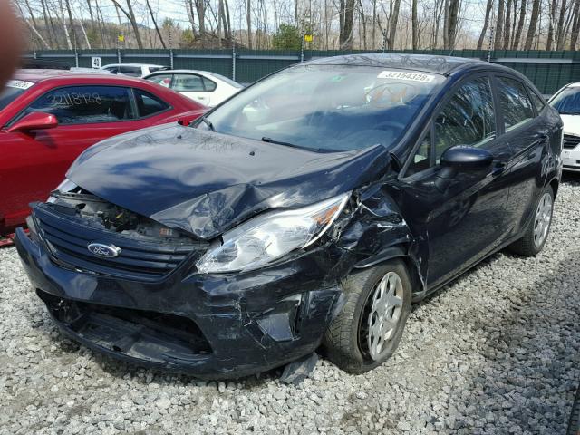 3FADP4AJ7DM217677 - 2013 FORD FIESTA S BLACK photo 2