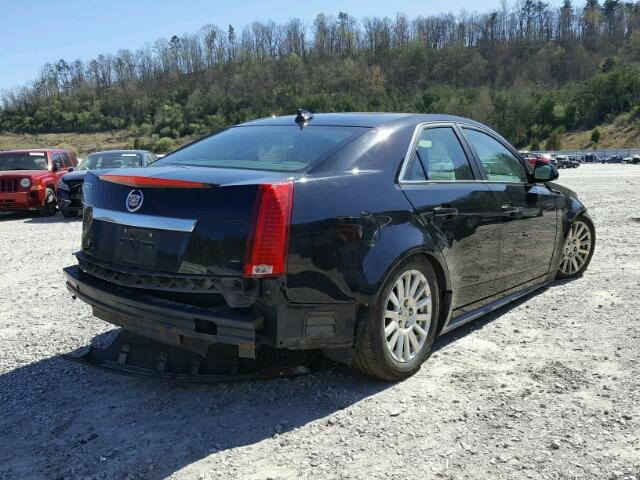 1G6DC5EY6B0149202 - 2011 CADILLAC CTS BLACK photo 4